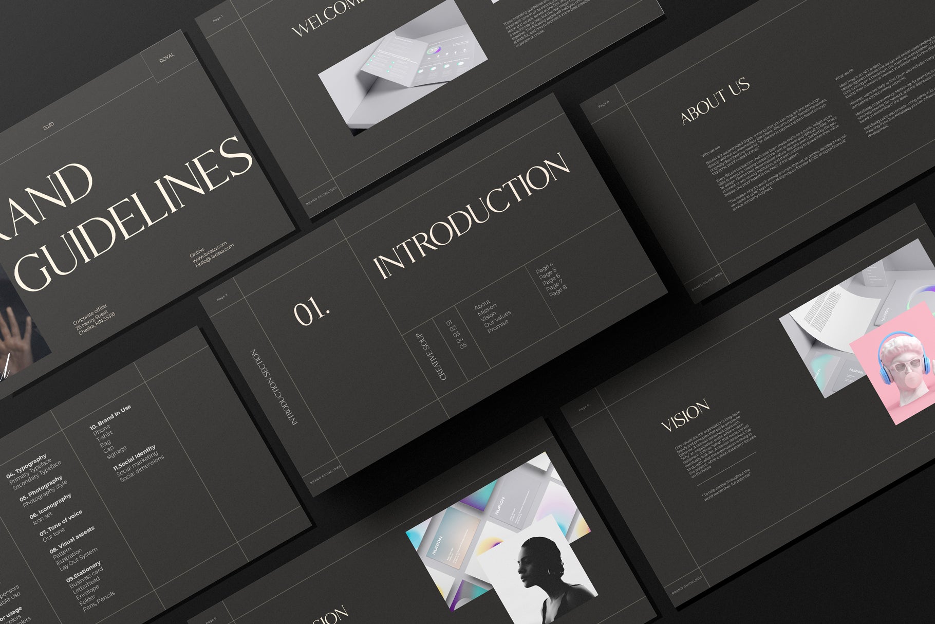 Brand Guidelines Template canva