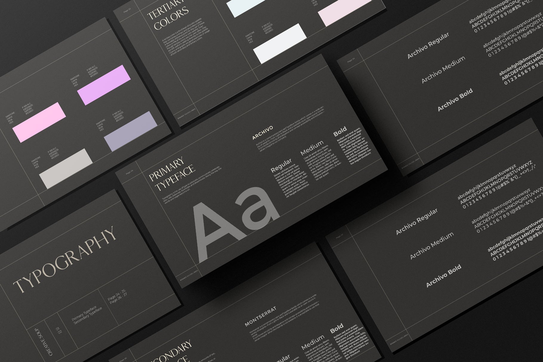 Brand Guidelines Template canva