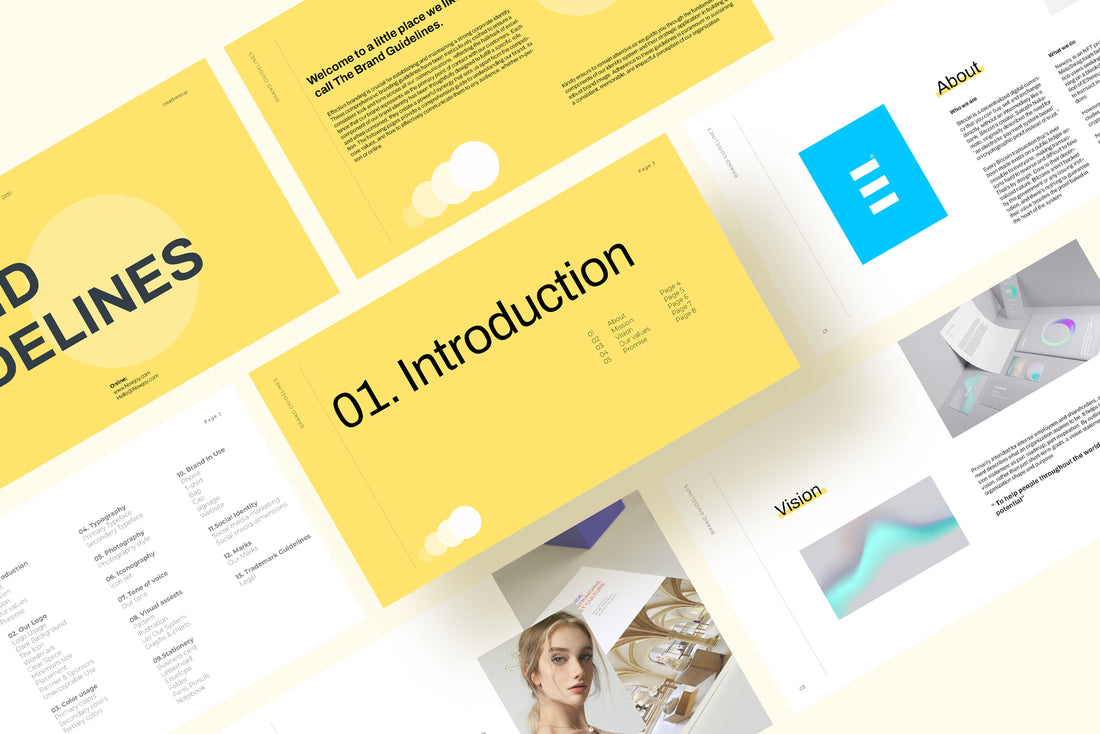 Sunburst | Brand Guidelines Template