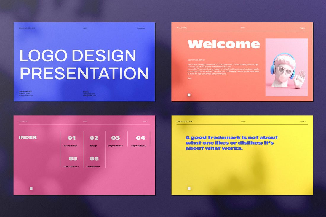 Logo Presentation Template