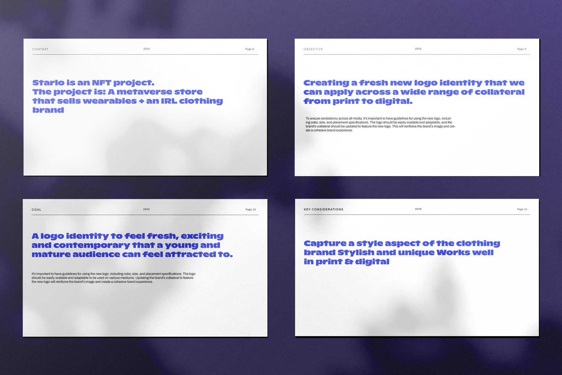 Logo Presentation Template
