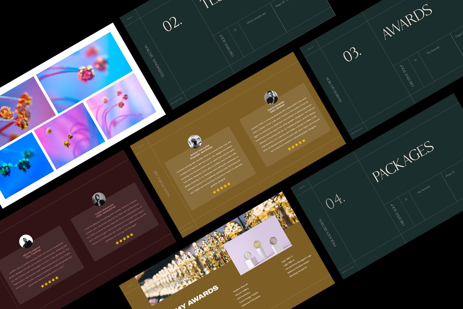 Services Guide for Graphic Designer