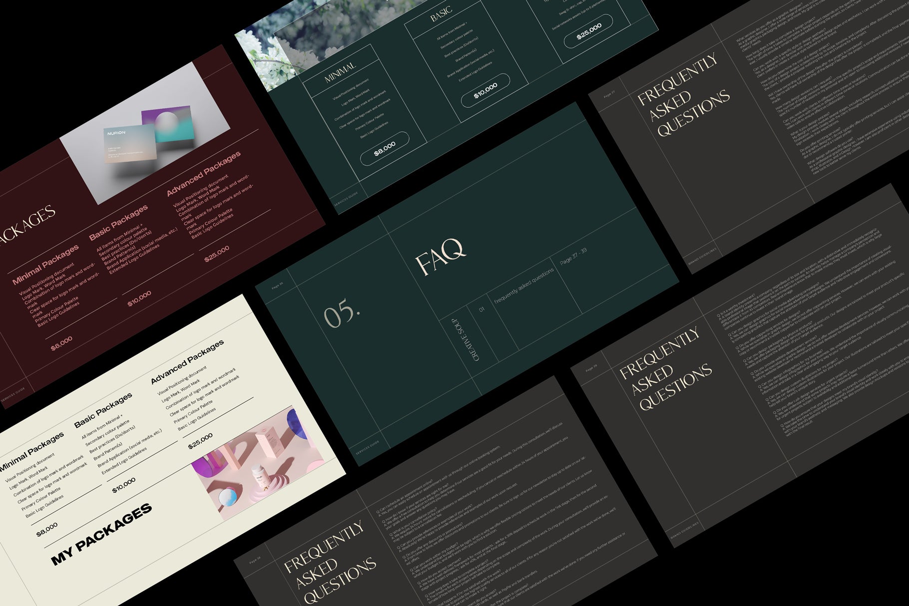 Services Guide for Graphic Designer