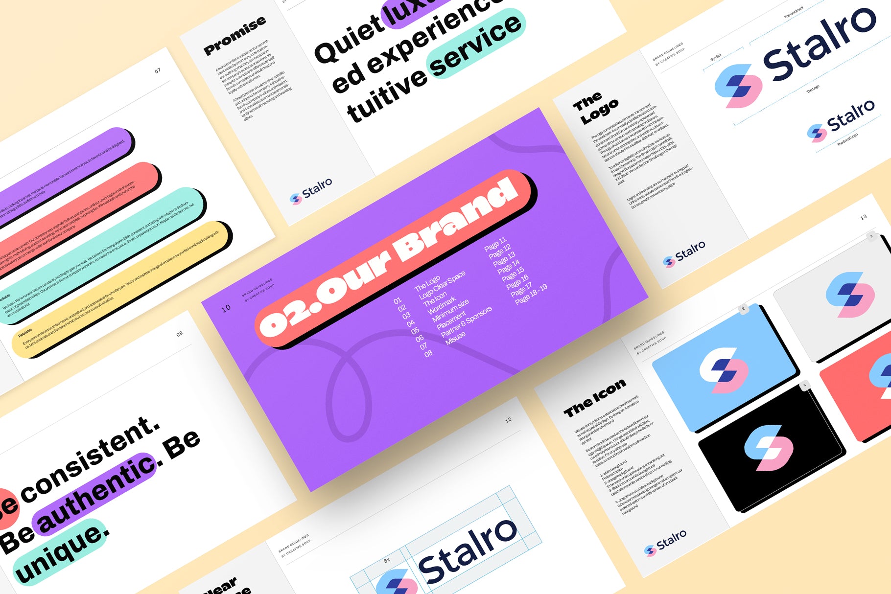 Simple Brand Guidelines Template