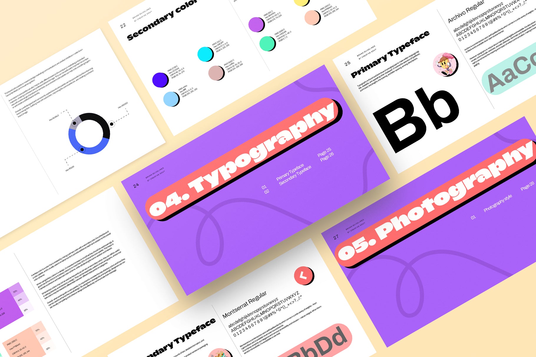 Simple Brand Guidelines Template