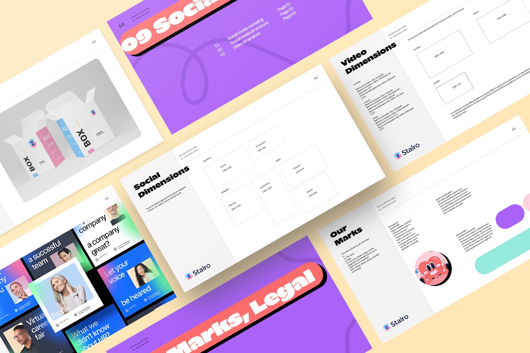 Simple Brand Guidelines Template