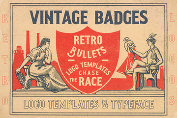 Vintage badges & Logo Templates