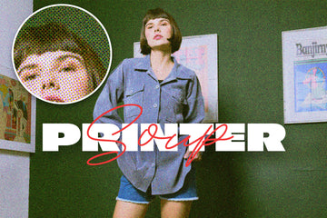 Vintage Print Effect Photoshop