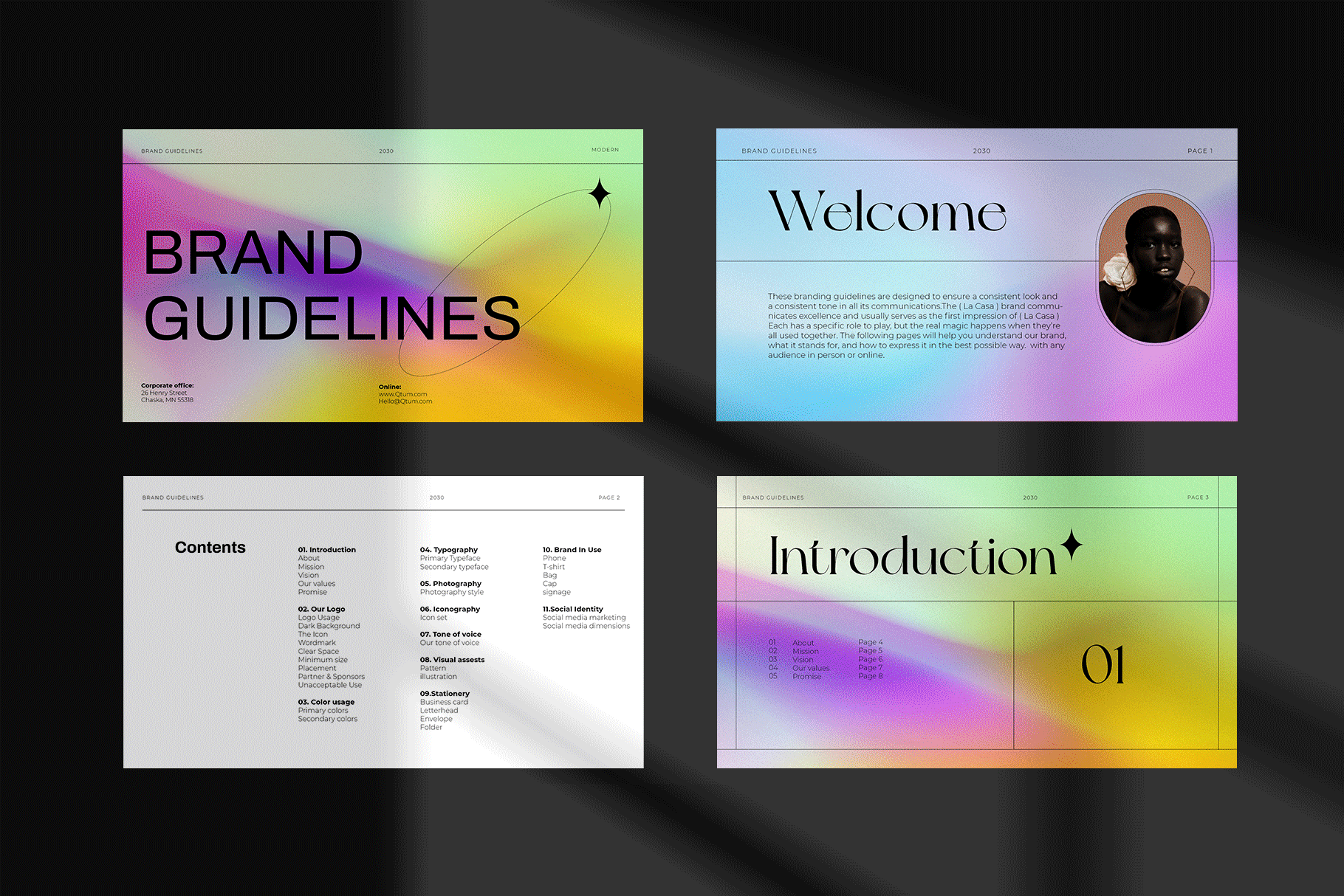 brand guidelines template