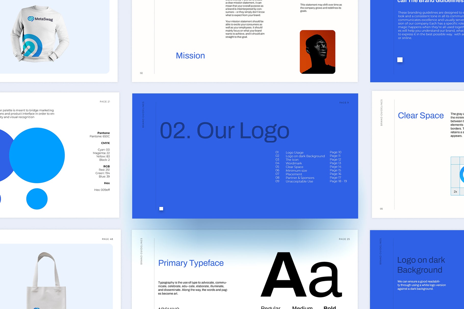 brand guidelines template