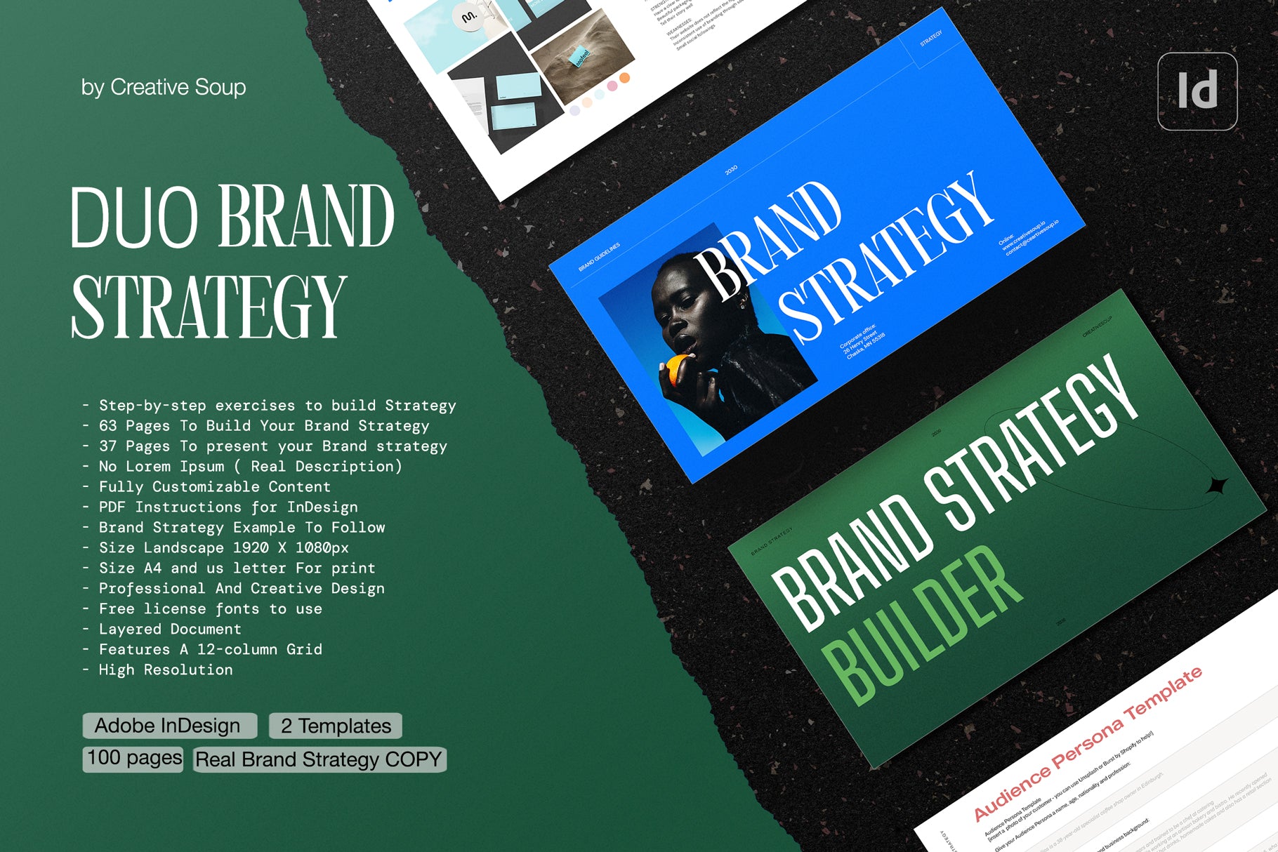 Brand Strategy Template for Graphic Designers