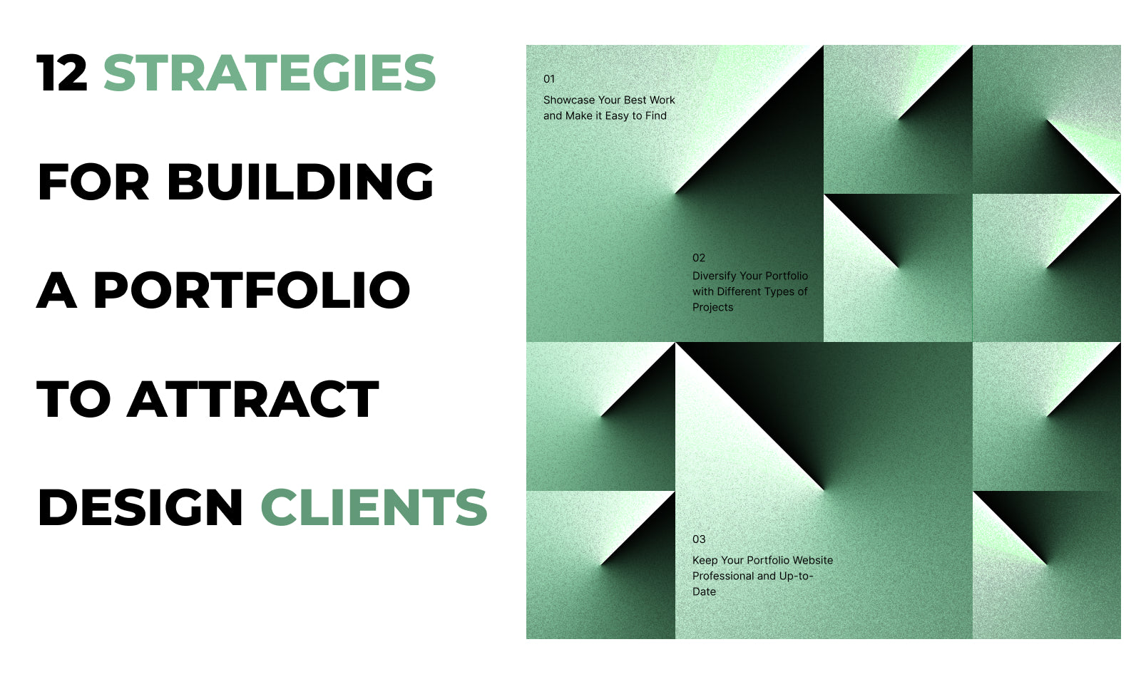 12 Strategies for Building a Portfolio to Attract Design Clients