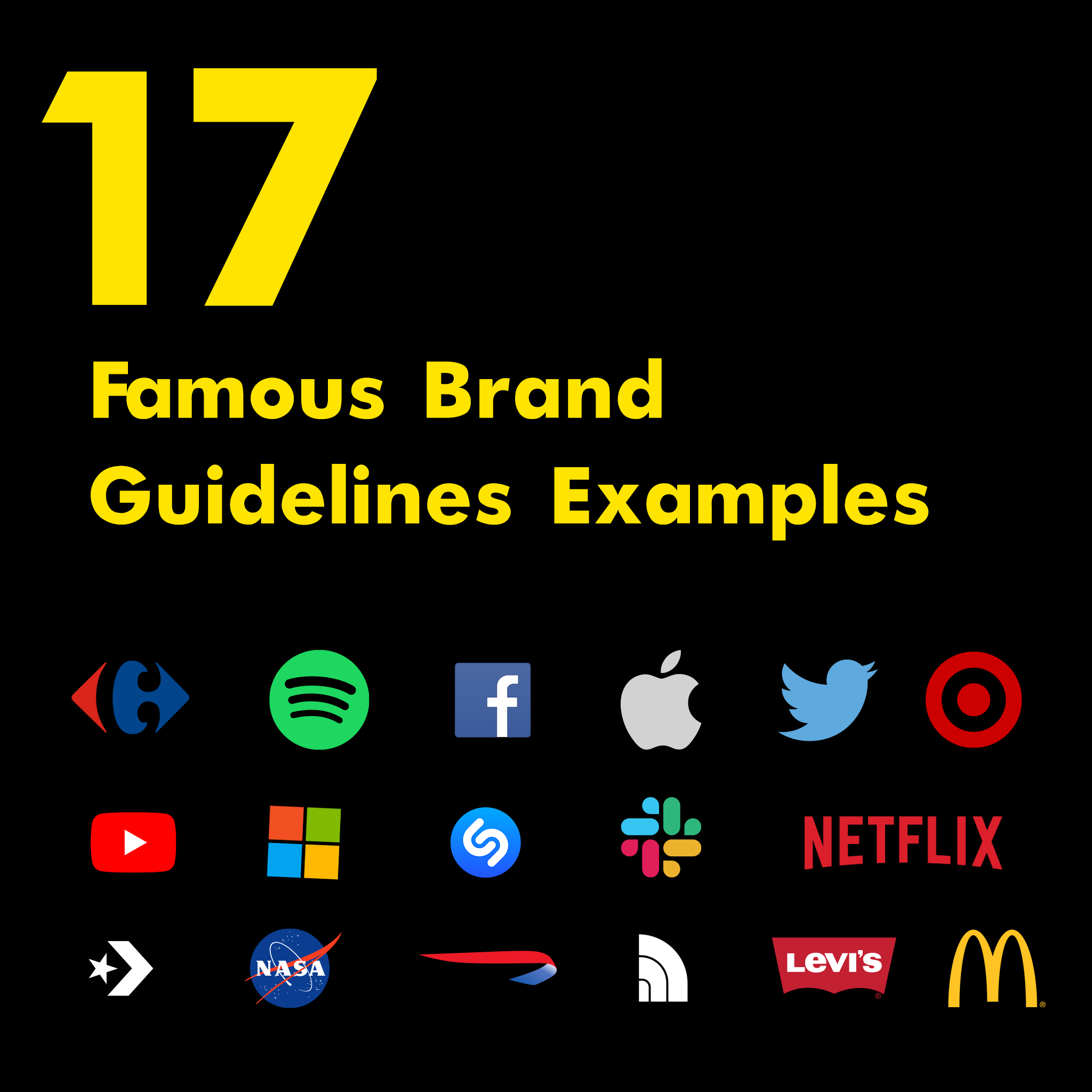 17 Famous Brand Guidelines Examples that can inspire you to create your next one
