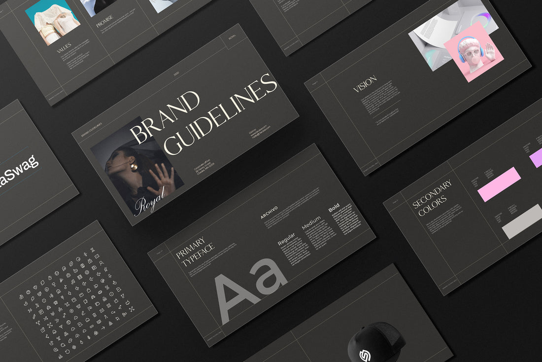 Brand Guidelines Template canva