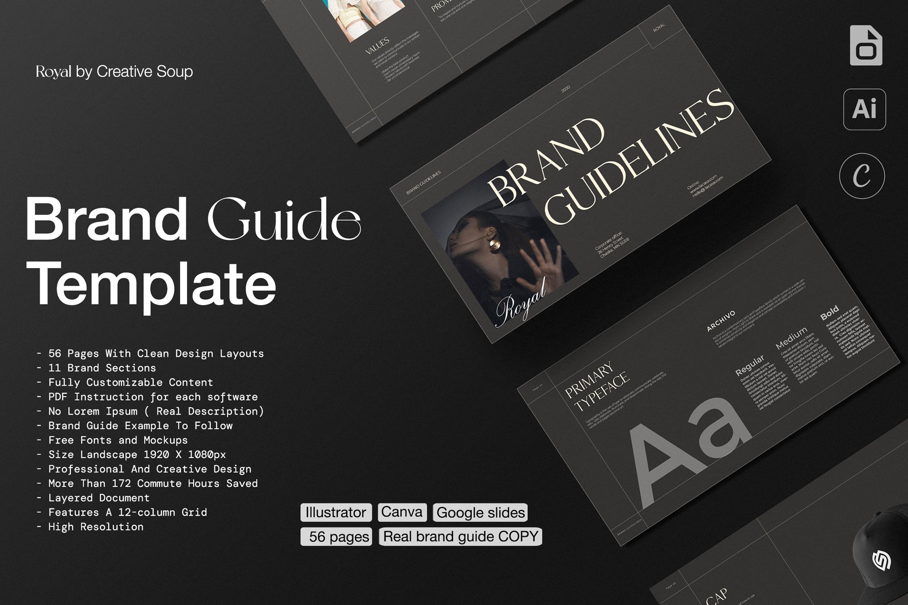 Brand Guidelines Template canva