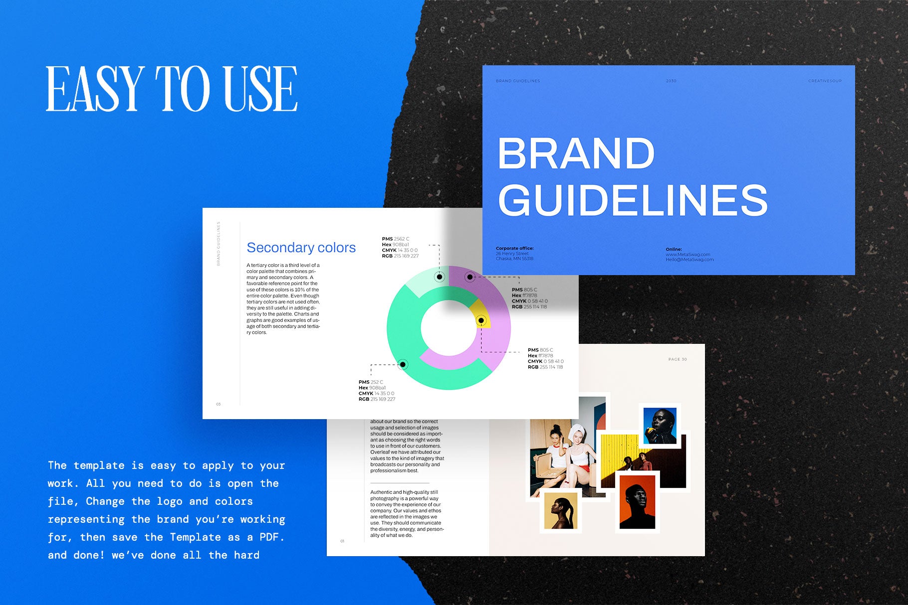 Blue | Brand Guidelines Template
