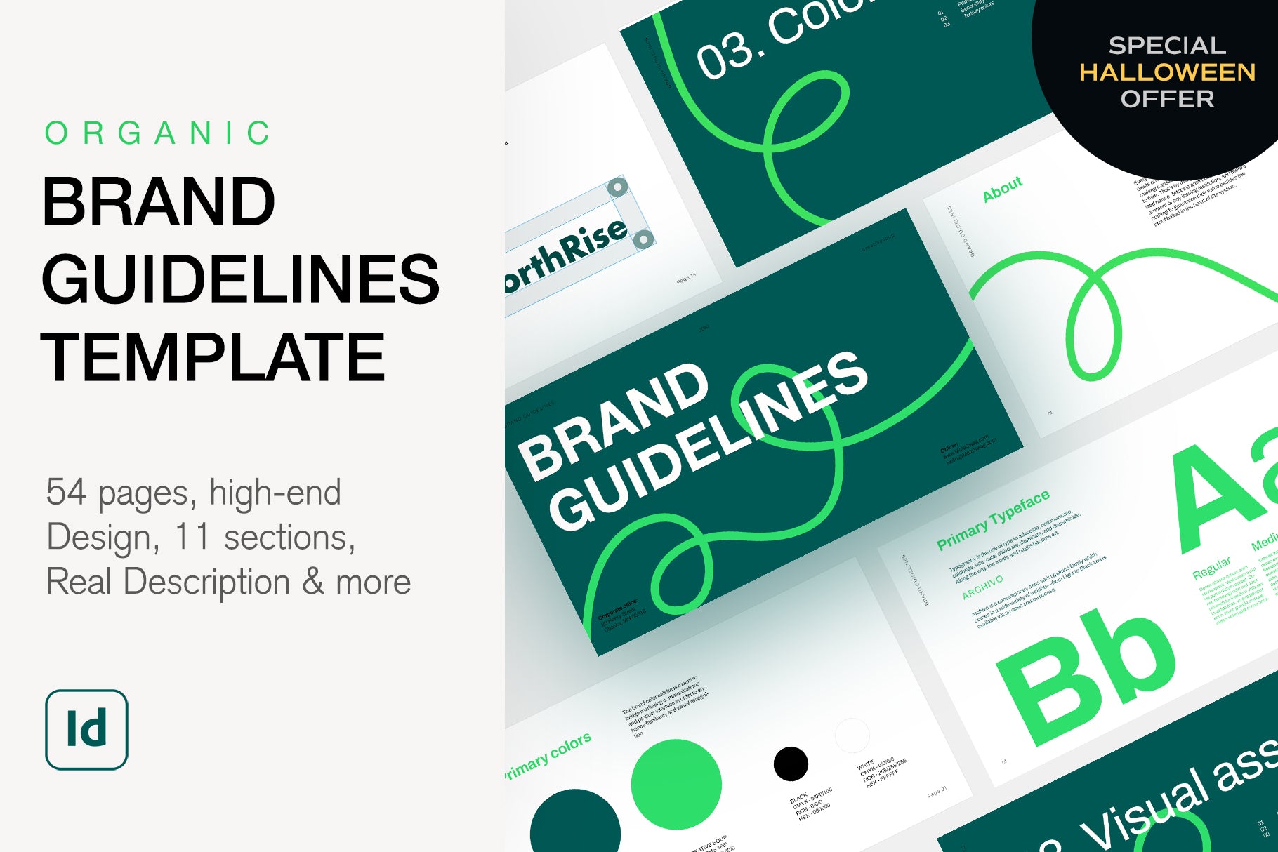 ORGANIC | Brand Guidelines Template