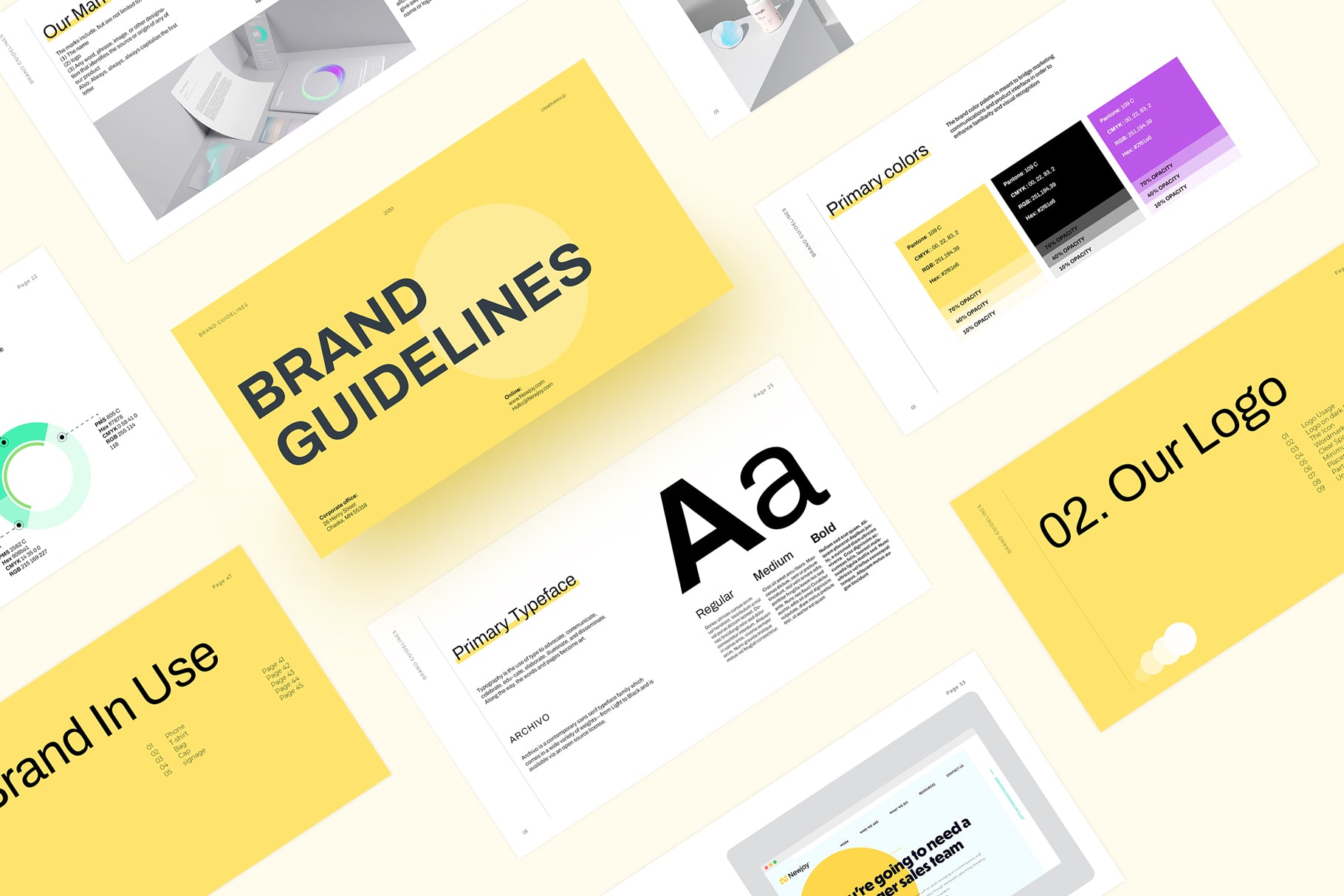 Sunburst | Brand Guidelines Template