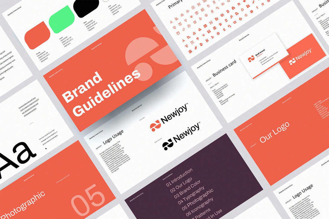 Coral | Brand Guidelines Template