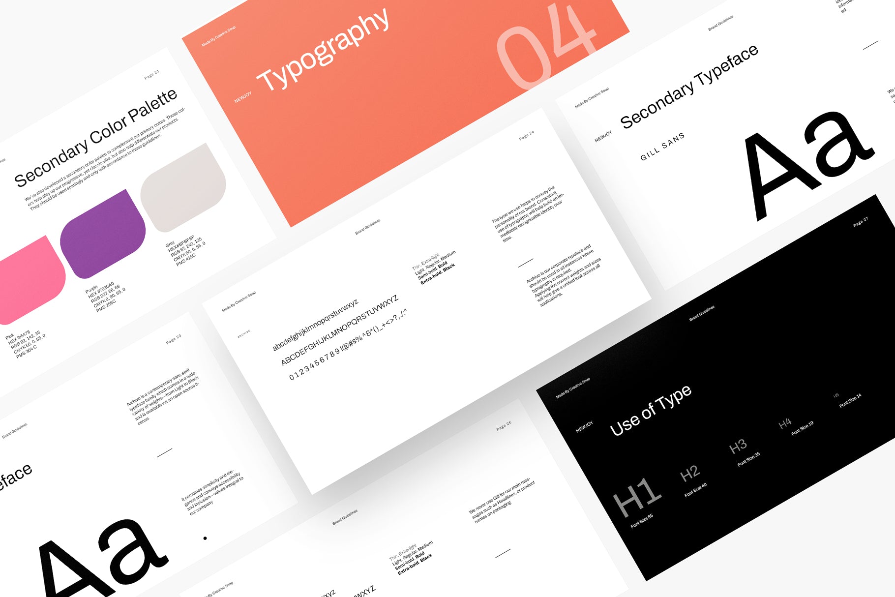 Coral | Brand Guidelines Template