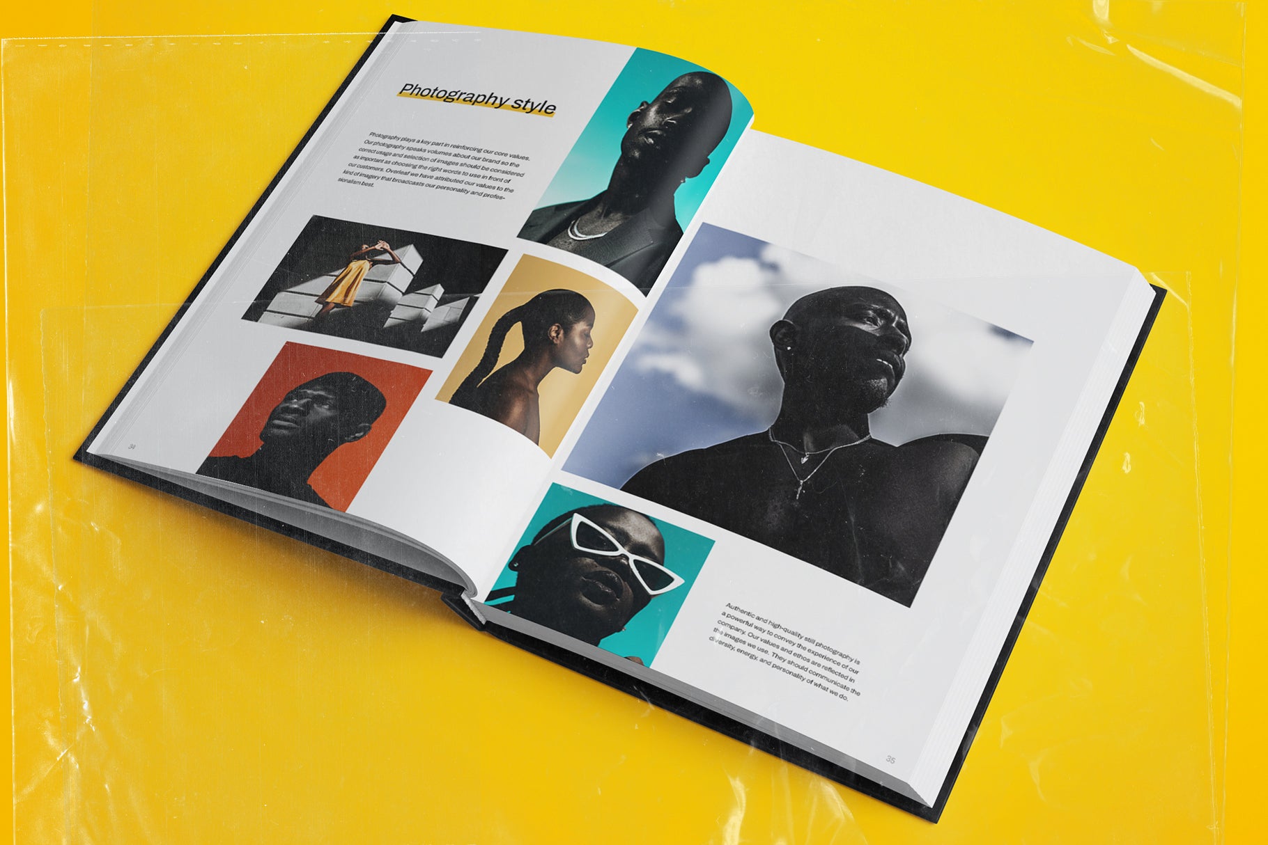 Brand Guidelines Template A4 & Us Letter