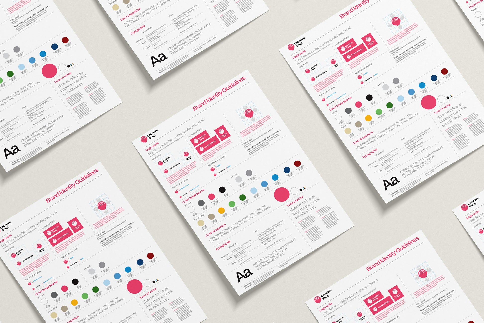 One Page Brand Guidelines