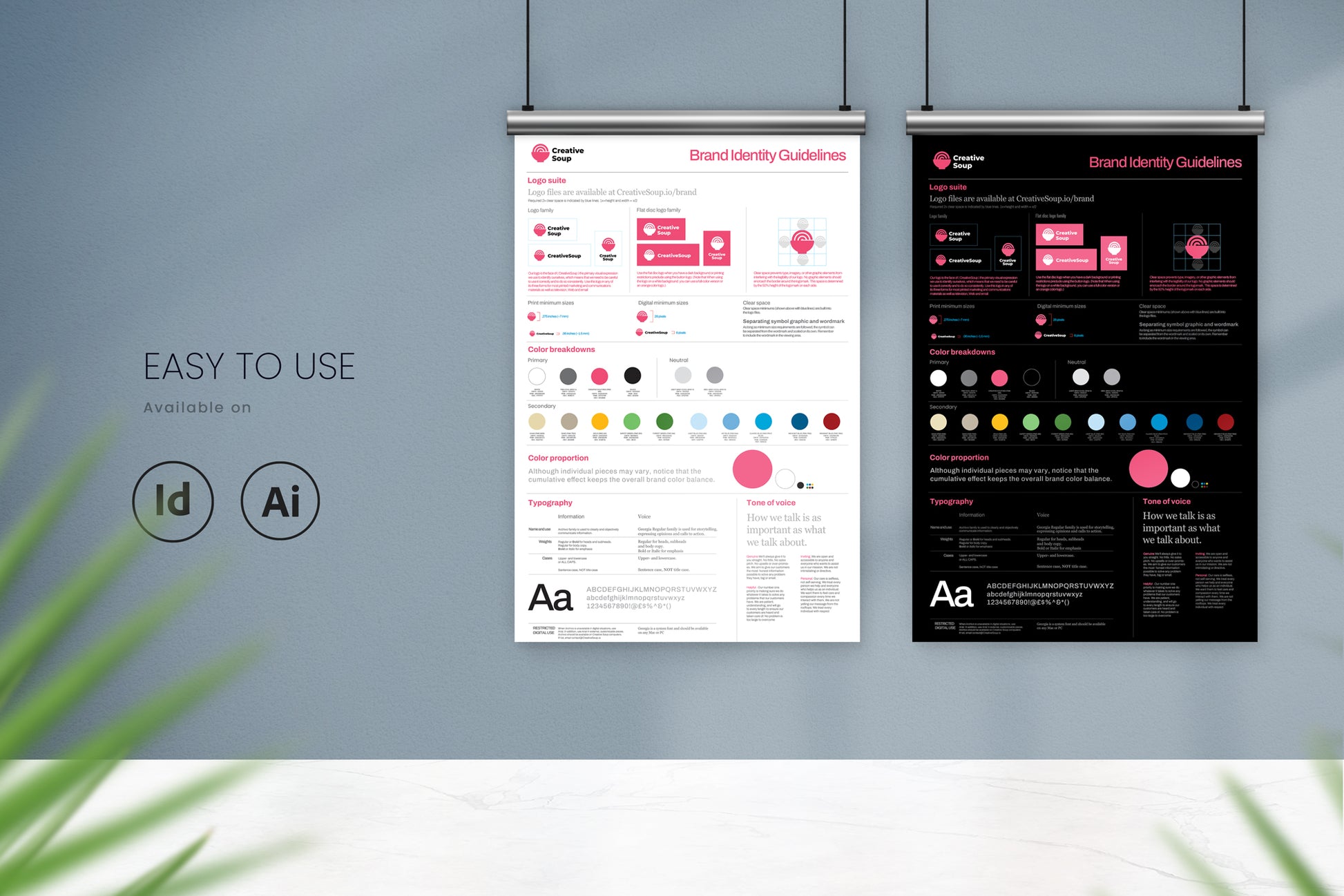 One Page Brand Guidelines