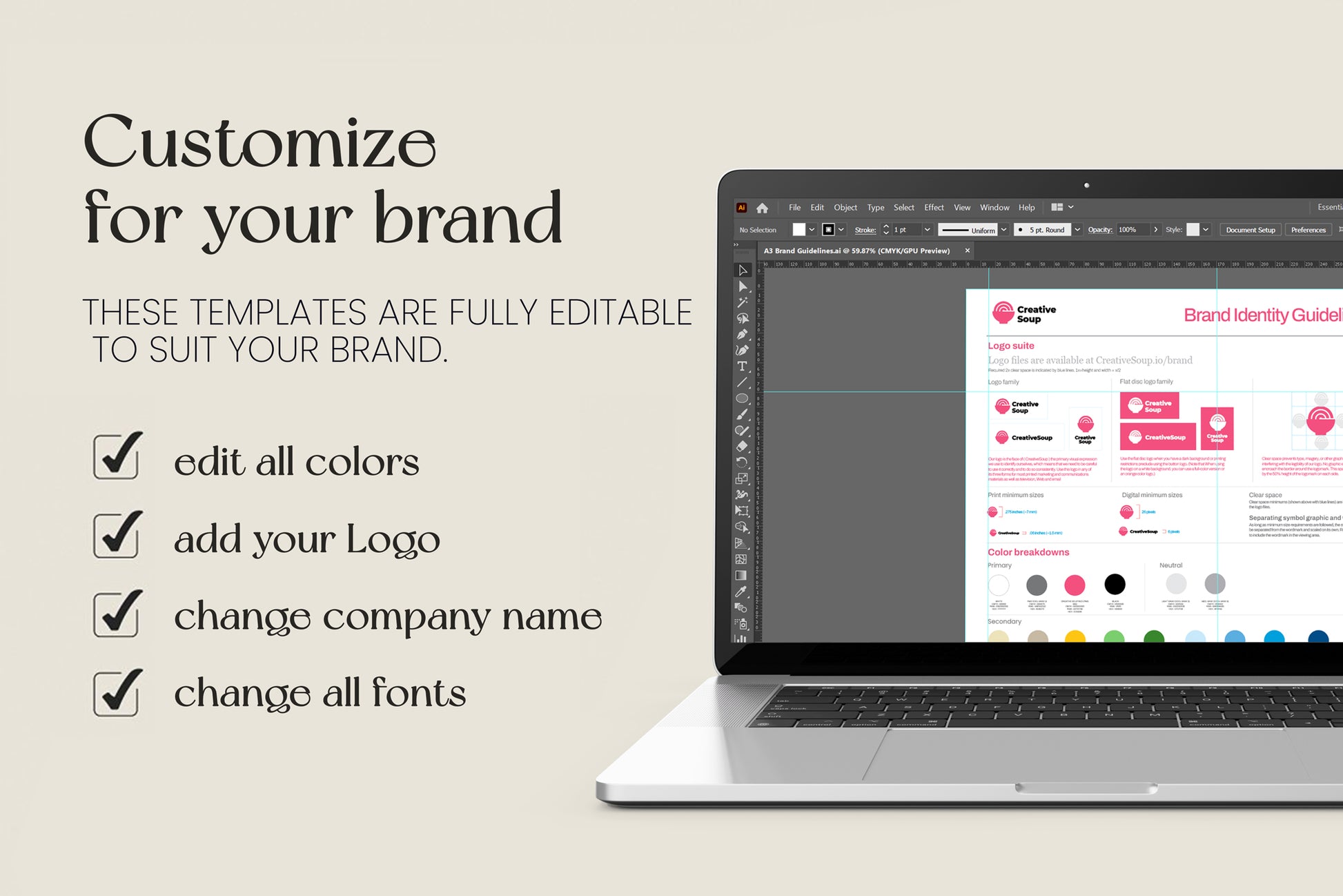 One Page Brand Guidelines