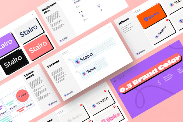 Simplistic Brand Guide Simple Brand Guidelines Template