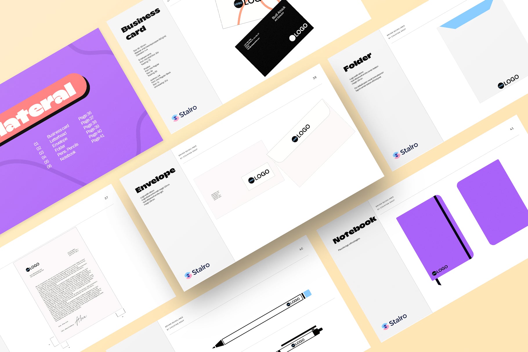 Simple Brand Guidelines Template