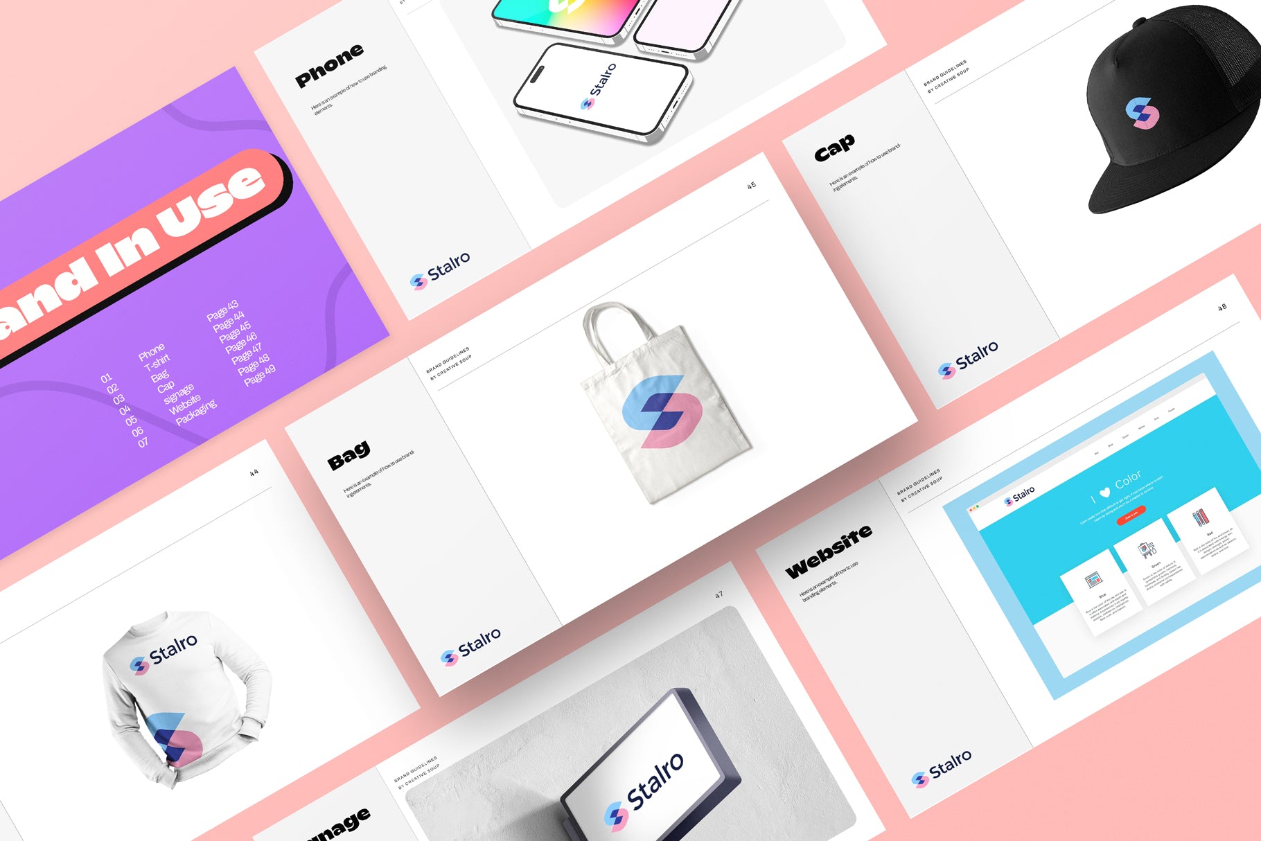 Simple Brand Guidelines Template