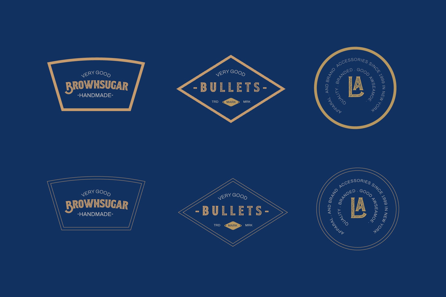 Vintage badges & Logo Templates