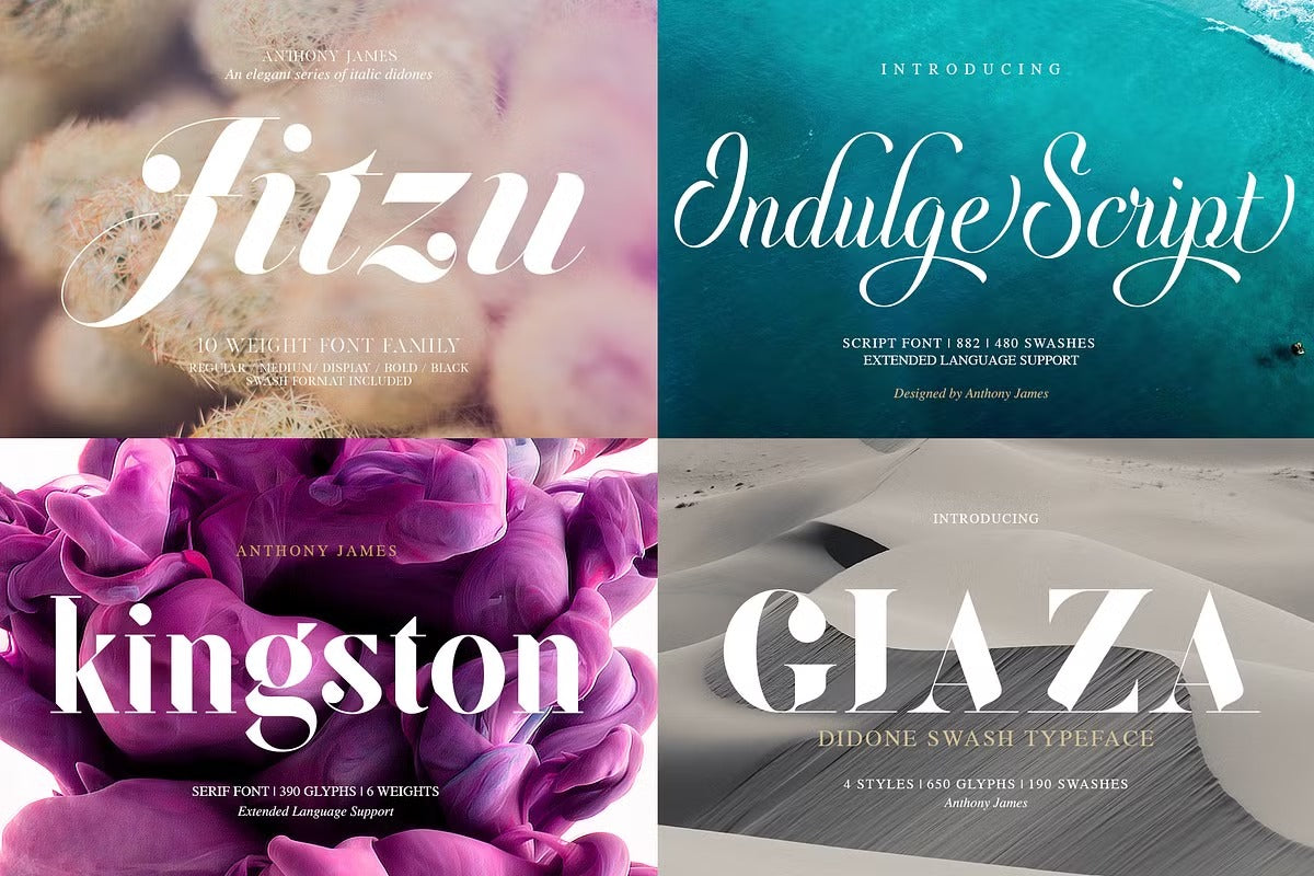 Luxury Font Bundle