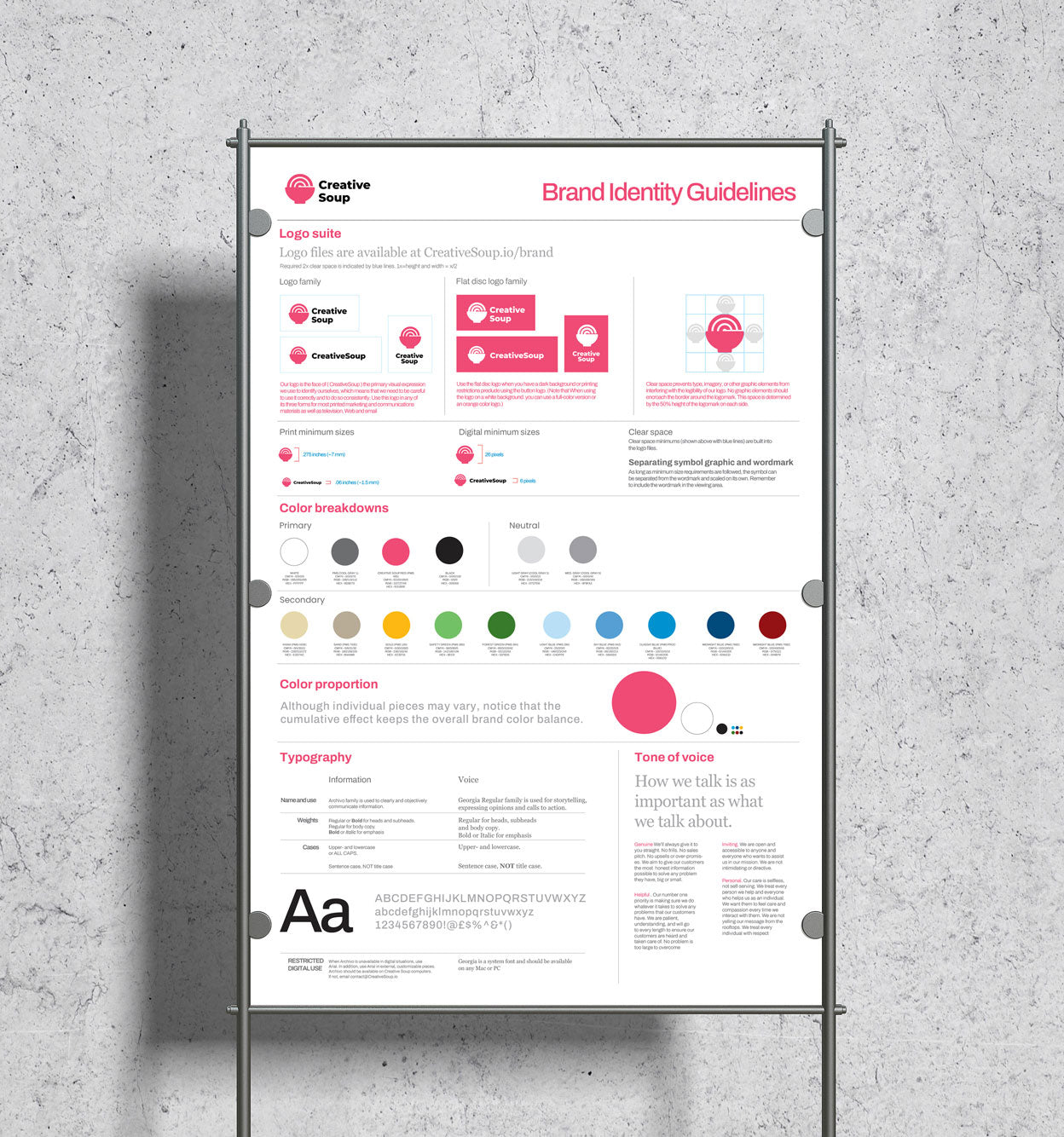 One Page Brand Guide one-page-brand-guide
