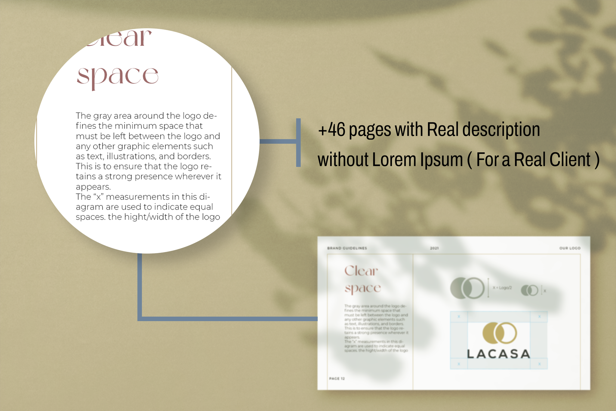 Clara  | Brand Guidelines For Adobe InDesign
